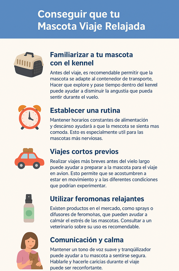 conseguir que tu mascota viaje relajada